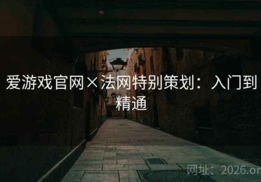 爱游戏官网×法网特别策划：入门到精通