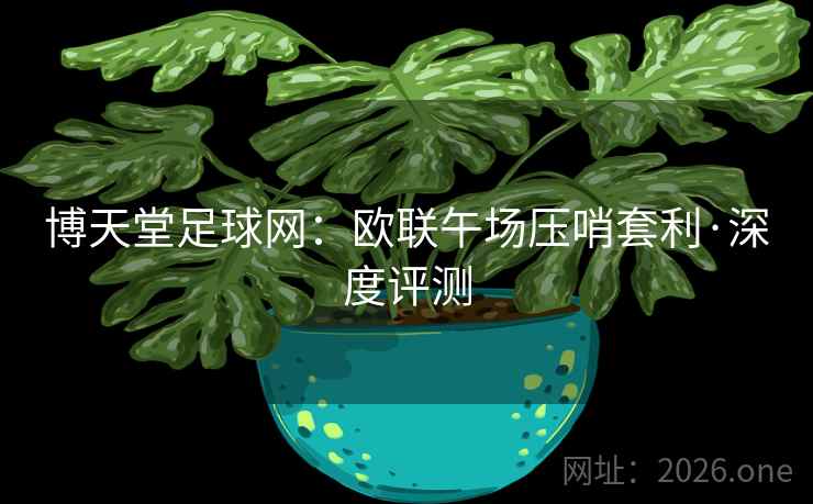 博天堂足球网:欧联午场压哨套利·深度评测 博天堂足球网:欧联午场压哨套利·深度评测